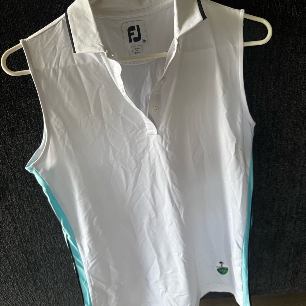 FootJoy White Golf Polo